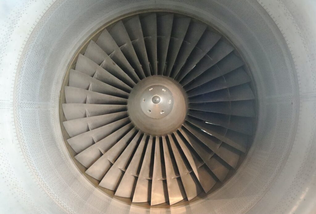 Samolotowy silnik turbowentylatorowy